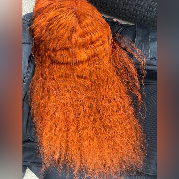 18” 4x4 Transparent Lace, Custom Colored, Human Hair, Closure wig, Has Combs & a - Picture 8 of 15